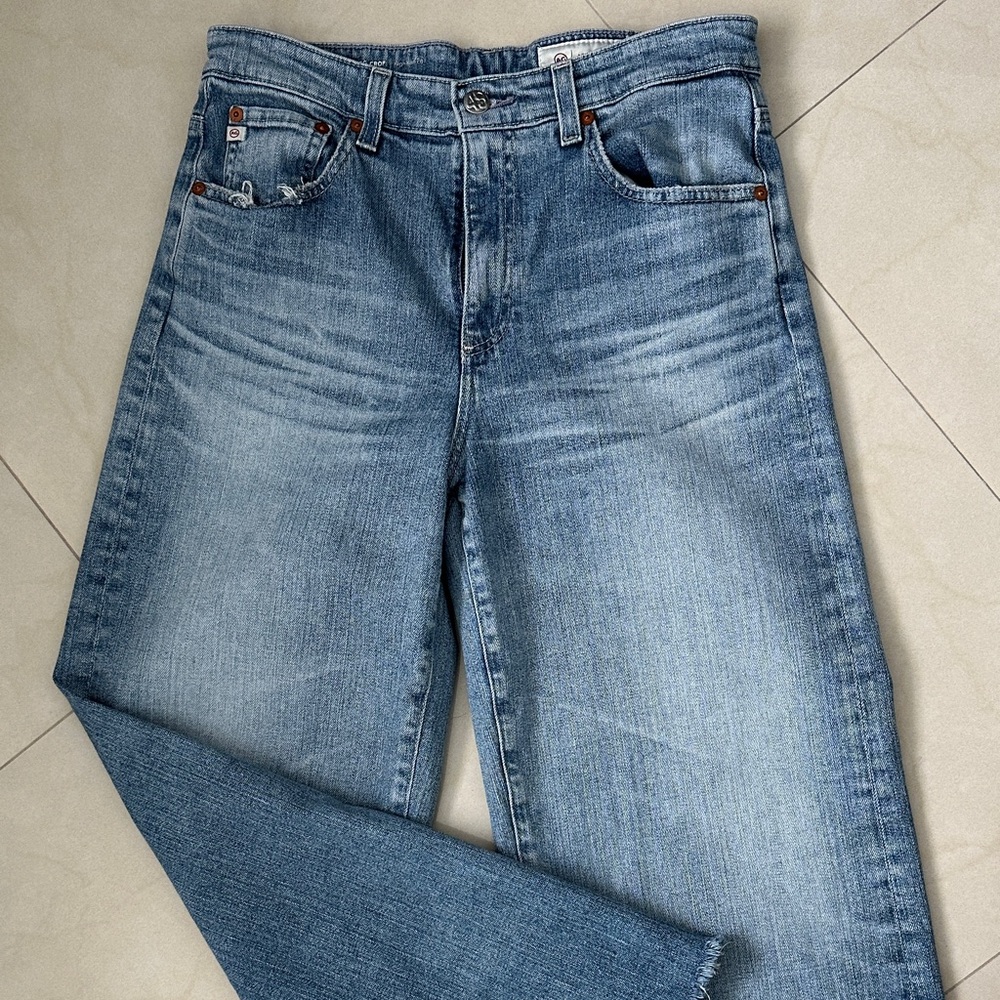 AG Saige Wide Leg Crop